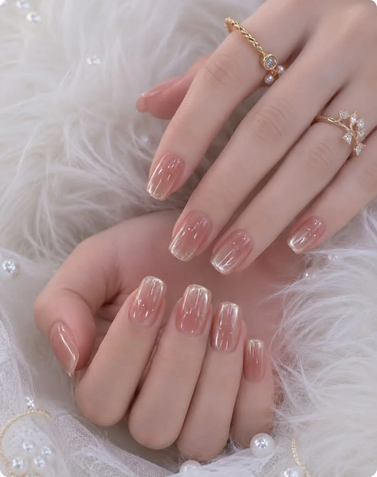 Những mẫu móng tay vuông đẹp
