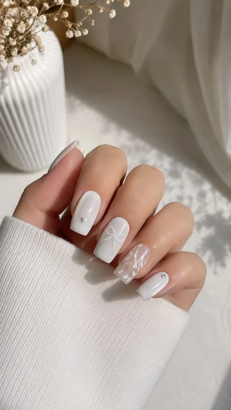 Móng tay đơn giản đẹp