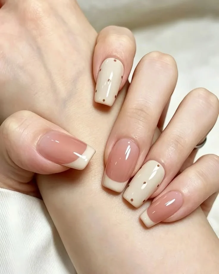 Những mẫu móng tay vuông đẹp